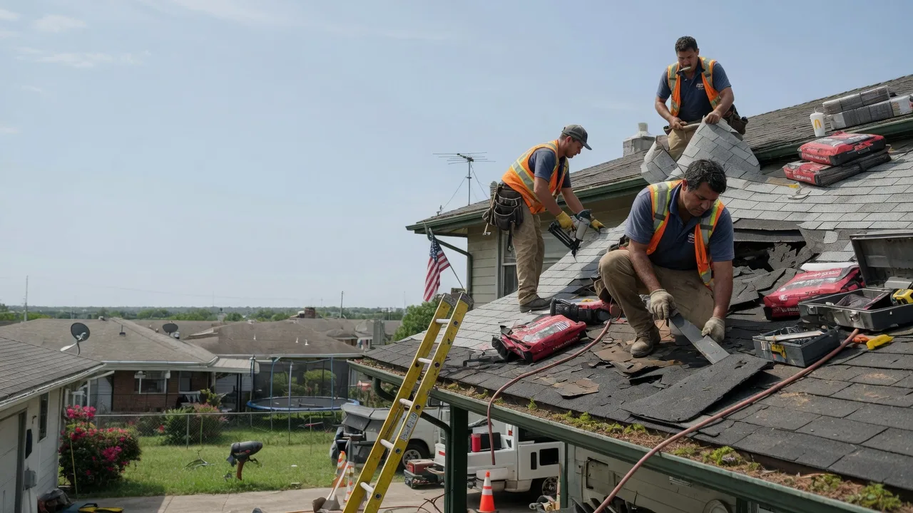 Roof Repair in Hunter, OK near me